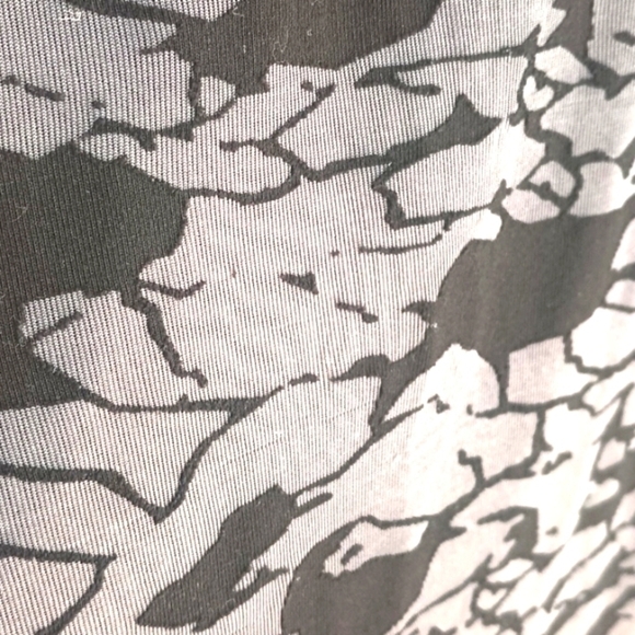 Tangerine long tunic style tank top in black and gray size M - Picture 4 of 7